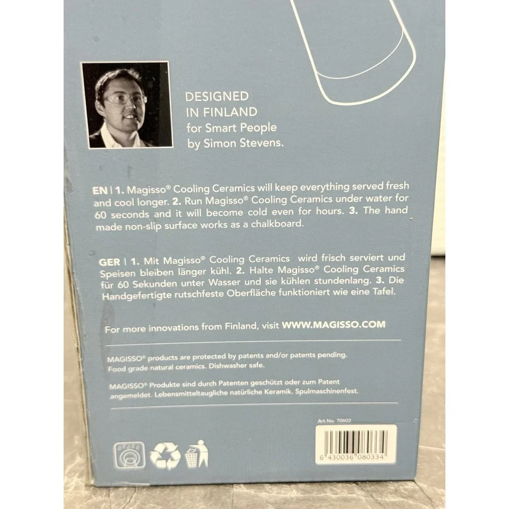 Magisso Cooling Ceramics Wine Cooler By Simon Stevens-Self Cooling Ceramic-Black